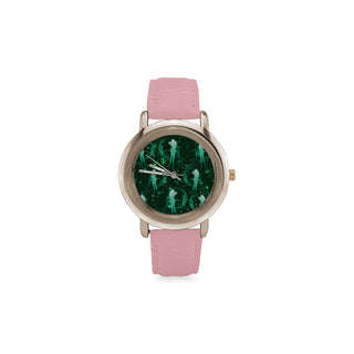 Sailor Neptune Women's Rose Gold Leather Strap Watch - TeeAmazing