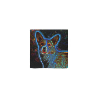 Corgi Glow Design 1 Square Towel 13x13 - TeeAmazing