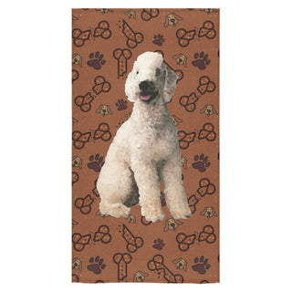 Bedlington Terrier Dog Bath Towel 30"x56" - TeeAmazing