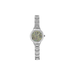 Lemur Pattern Women's Italian Charm Watch - TeeAmazing