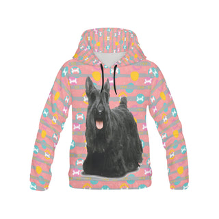 Cute Scottish Terrier All Over Print Hoodie for Women - TeeAmazing