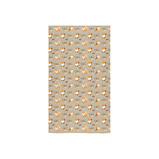 Pomeranian Pattern Custom Towel 16x28 - TeeAmazing
