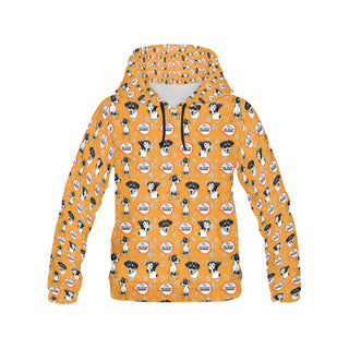 Jack Russell Terrier Pattern All Over Print Hoodie for Men - TeeAmazing