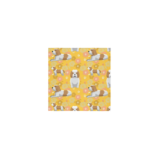 Petit Basset Griffon Vendéen Flower Square Towel 13“x13” - TeeAmazing
