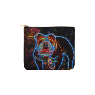 English Bulldog Glow Design 2 Carry-All Pouch 6x5 - TeeAmazing