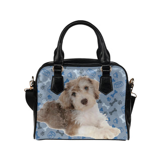 Schnoodle Dog Shoulder Handbag - TeeAmazing