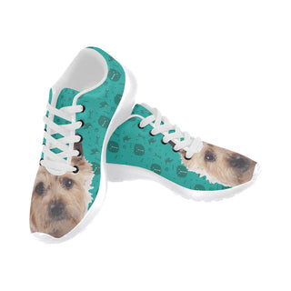 Cairn terrier White Sneakers for Men - TeeAmazing