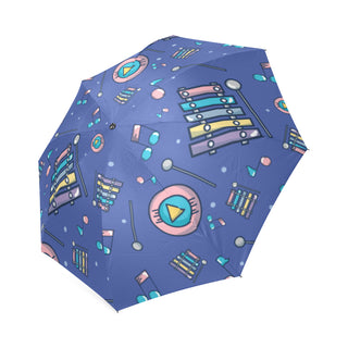 Marimba Pattern Foldable Umbrella - TeeAmazing
