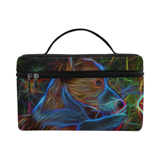 Corgi Glow Design 2 Cosmetic Bag/Large - TeeAmazing