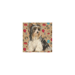 Biewer Terrier Square Towel 13x13 - TeeAmazing