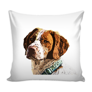 Brittany Spaniel Dog Pillow Cover - Brittany Spaniel Accessories - TeeAmazing