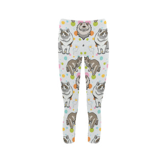 Ragamuffin Cat Capri Legging (Model L02) - TeeAmazing