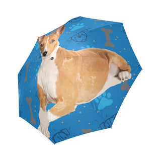Basenji Dog Foldable Umbrella - TeeAmazing
