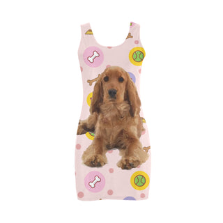 English Cocker Spaniel Medea Vest Dress - TeeAmazing