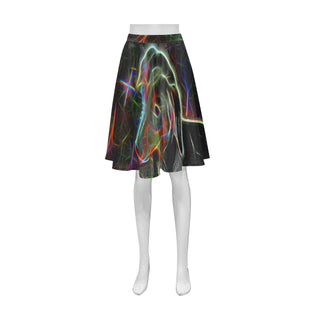 Dachshund Glow Design 1 Athena Women's Short Skirt - TeeAmazing