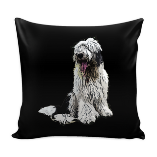 Old English Sheepdog Dog Pillow Cover - Old English Sheepdog Accessories - TeeAmazing