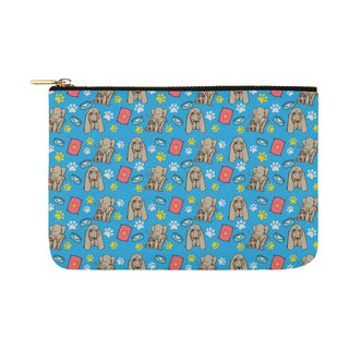 Bloodhound Pattern Carry-All Pouch 12.5x8.5 - TeeAmazing