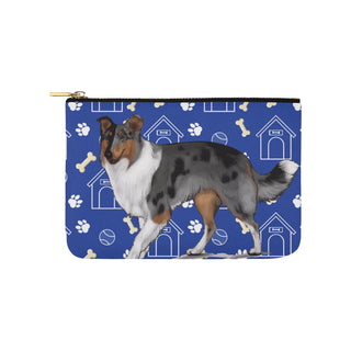 Collie Dog Carry-All Pouch 9.5x6 - TeeAmazing