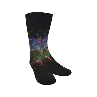 Greyhound Glow Design 2 Trouser Socks - TeeAmazing
