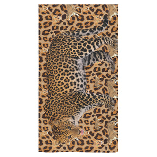 Leopard Bath Towel 30"x56" - TeeAmazing