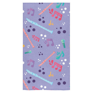 Flute Pattern Bath Towel 30"x56" - TeeAmazing
