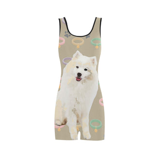 American Eskimo Dog Classic One Piece Swimwear - TeeAmazing