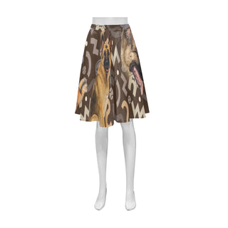 German Shepherd Lover Athena Women's Short Skirt - TeeAmazing