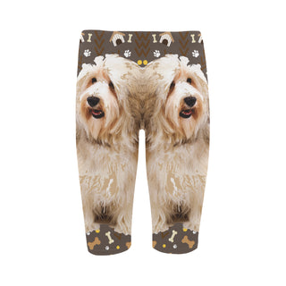 Havanese Dog Hestia Cropped Leggings (Model L03) - TeeAmazing