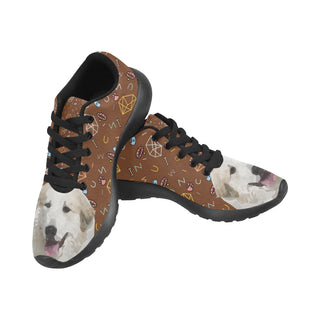 Great Pyrenees Dog Black Sneakers Size 13-15 for Men - TeeAmazing