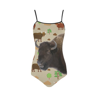 Bison Strap Swimsuit - TeeAmazing