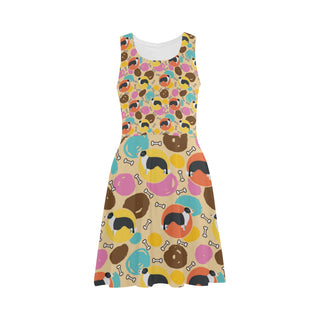 Border Collie Pattern Atalanta Sundress - TeeAmazing