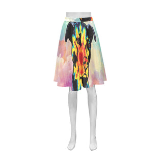 Pit Bull Pop Art No.1 Athena Women's Short Skirt - TeeAmazing