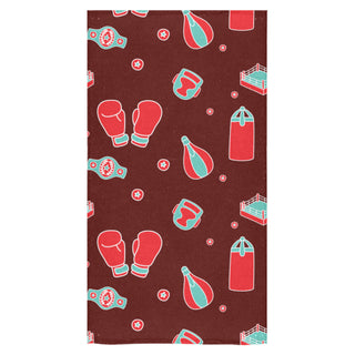 Boxing Pattern Bath Towel 30"x56" - TeeAmazing