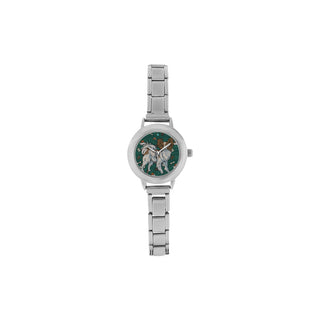 Papillon Dog Women's Italian Charm Watch - TeeAmazing