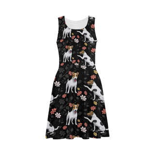 Jack Russell Terrier Flower Atalanta Sundress - TeeAmazing