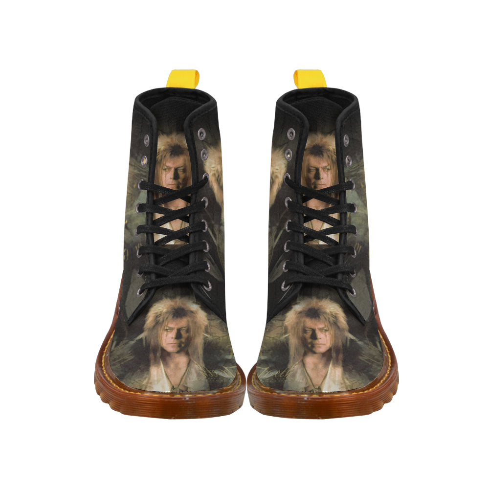 Goblin King Black Boots For Men - TeeAmazing