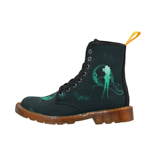 Sailor Neptune Black Boots For Women - TeeAmazing