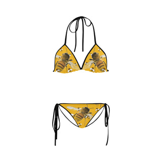 Bee Lover Custom Bikini Swimsuit - TeeAmazing