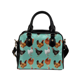 Chicken Pattern Shoulder Handbag - TeeAmazing