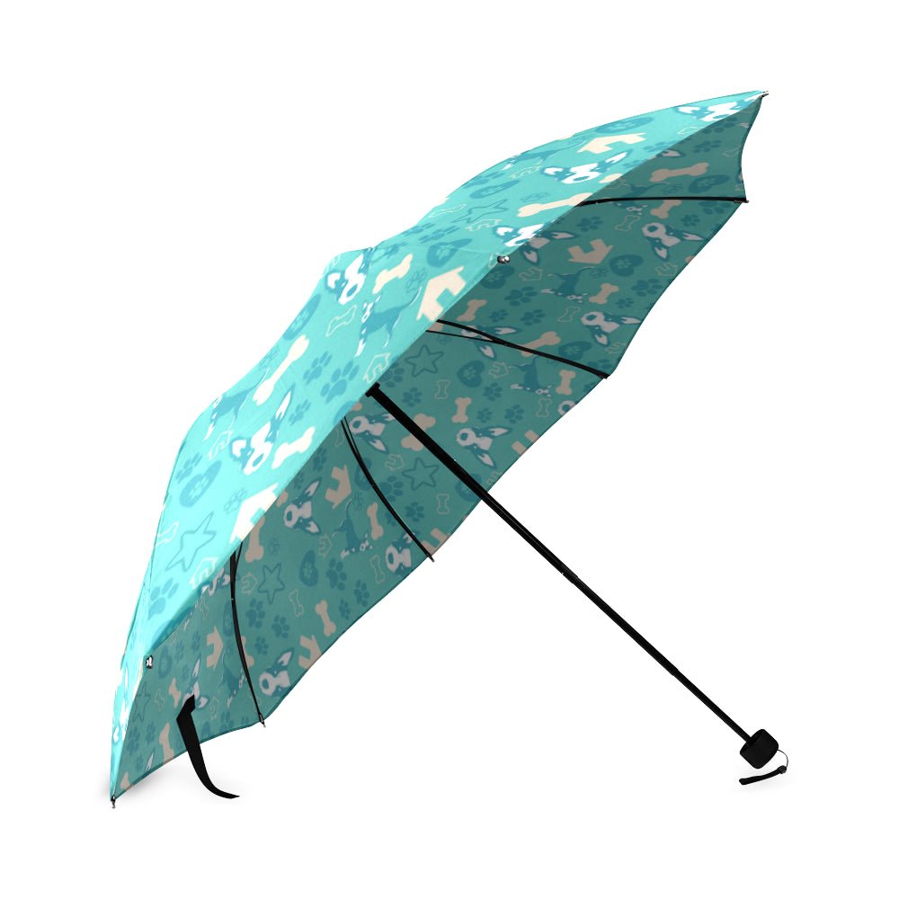 Australian Cattle Dog Pattern Foldable Umbrella - TeeAmazing