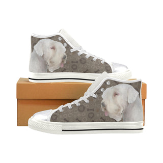 Sealyham Terrier Dog White Women's Classic High Top Canvas Shoes - TeeAmazing