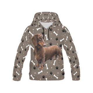 Dachshund V3 All Over Print Hoodie for Women - TeeAmazing