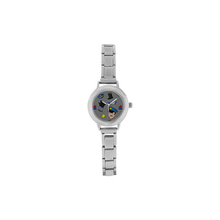 Cop Pattern Women's Italian Charm Watch - TeeAmazing