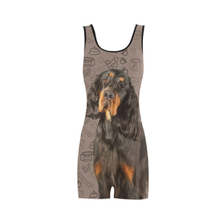 Gordon Setter Dog Classic One Piece Swimwear - TeeAmazing