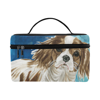 Cavalier King Charles Spaniel Water Colour No.1 Cosmetic Bag/Large - TeeAmazing