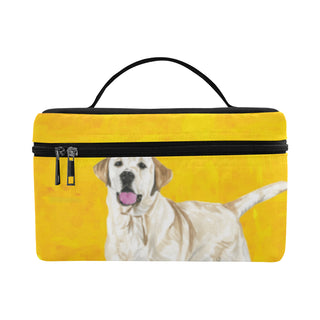 Labrador Retriever Water Colour No.1 Cosmetic Bag/Large - TeeAmazing