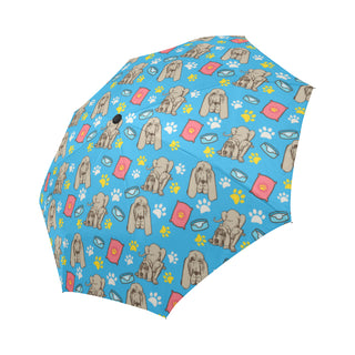 Bloodhound Pattern Auto-Foldable Umbrella - TeeAmazing