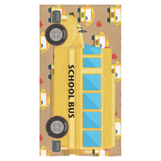 School Bus Bath Towel 30"x56" - TeeAmazing