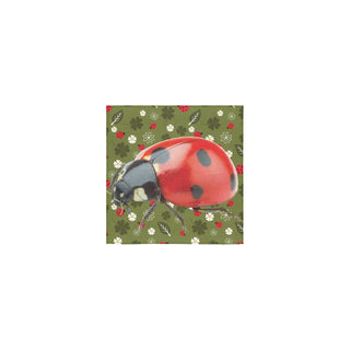 Lady Bug Square Towel 13x13 - TeeAmazing