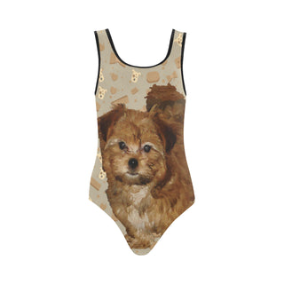 Shorkie Dog Vest One Piece Swimsuit - TeeAmazing